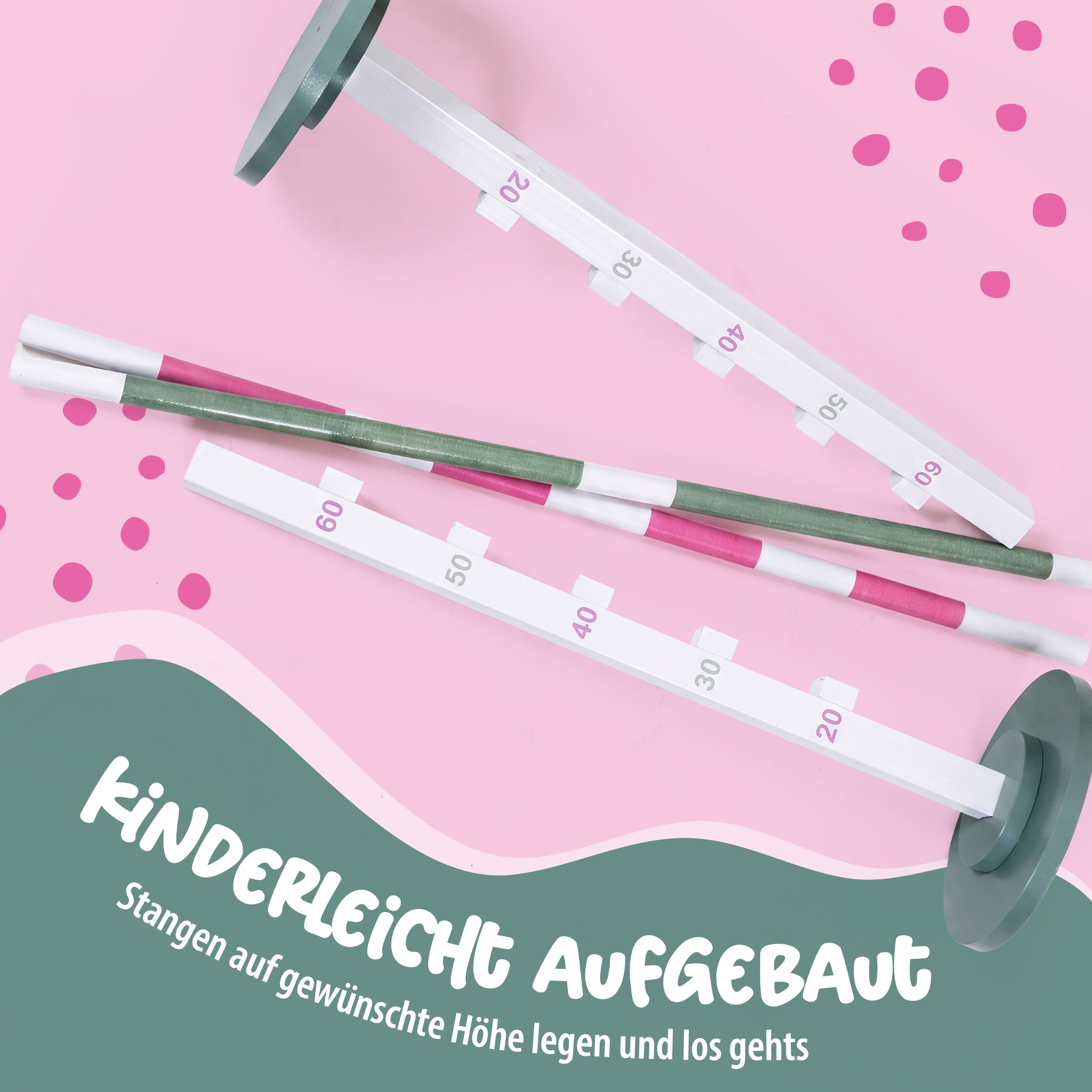 Hobby Horsing Hürde - Hindernis für Steckenpferde