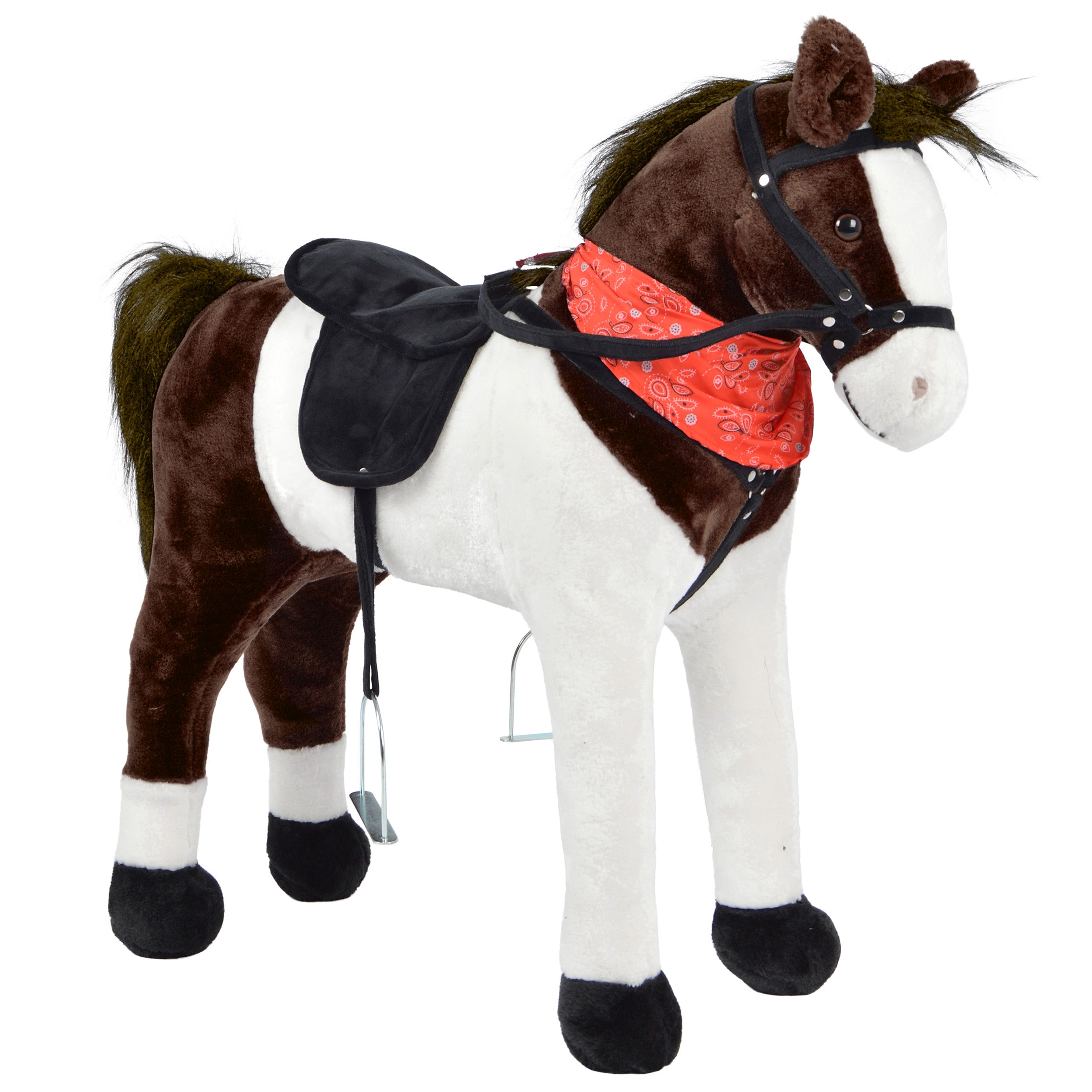 Cheval debout Jasper -Cheval en peluche XXL 75 cm
