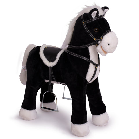 Cheval debout Amadeus - Cheval en peluche XXL 60 cm