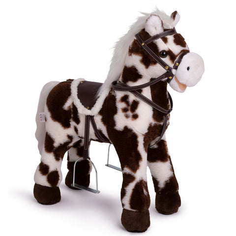 Cheval debout Felix- Cheval en peluche XXL 60 cm