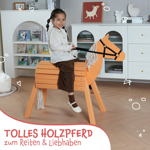 Papaye rose - Cheval de bois - Marron