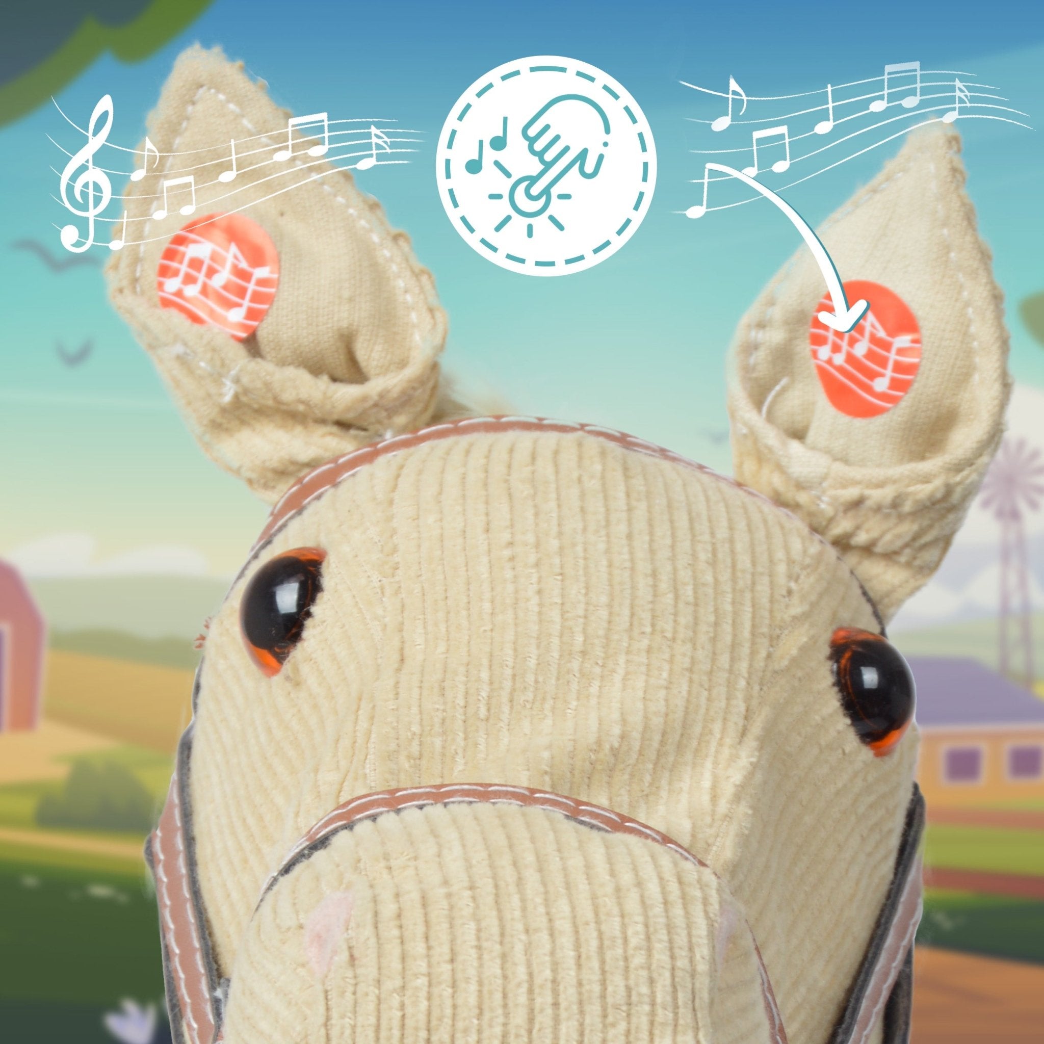 Steckenpferd CORDY, mit Soundeffekten