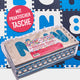 Tapis de puzzle EVA "Kidszone turquoise" - 36 champs (AZ & 0-9 + bord)