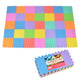 EVA Puzzlematte "Puzzlestar Color" 36 Felder (ohne Buchstaben/Zahlen) - Pink Papaya Toys