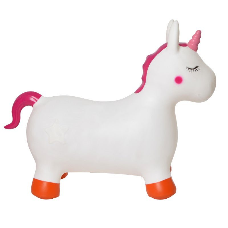 Pink Papaya Hüpftier Einhorn Weiß - Lulu